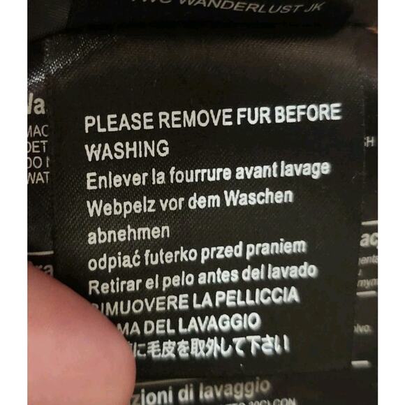 Burton Jacket Womens Med, Burgundy, Fur Trimmed Hood, Pockets, Side Vents - Picture 10 of 14